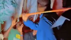 Olayın videosu tartışma yarattı