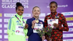 Abbaan rikardii 5000m Gudaaf Tsaggaay, shaampiyoonaa mana keessaatti 3000m'n meetii argatte