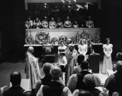 Coronación de la reina Isabel, esposa de Jorge VI, en 1937.