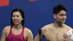 Amanda Lim và Joseph Schooling