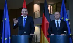 Erdoğan ve Scholz