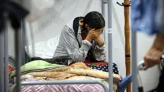 В одном из центров временного содержания для эвакуированных из прифронтовых районов Курской области. 29 августа 2024 года