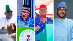 Collage of some Nigerian governors