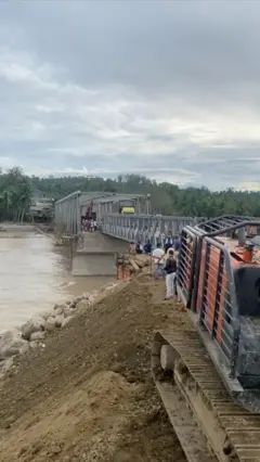 Jembatan Takengon sudah beroperasi