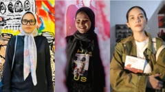 Tiga perempuan muda Aceh