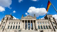 Parlament in Berlin, Deutschland.