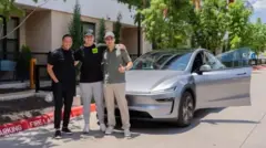 Tesla Model Y was delivered to its owner in Austin, Texas, after half an hour of autonomous driving
