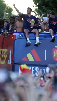 Festejos de la selección española