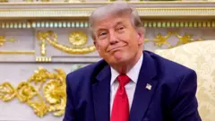 US President Donald Trump in the Oval Office of the White House on June 24, 2026.