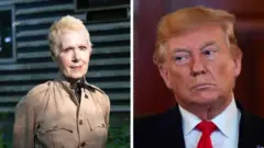 Elizabeth Jean Carroll yagiriza Bwana Trump ko yashatse kumufata ku nguvu mu myaka ya 1990
