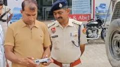 इलाक़े में पुलिस ड्रोन के ज़रिए निगरानी कर रही है