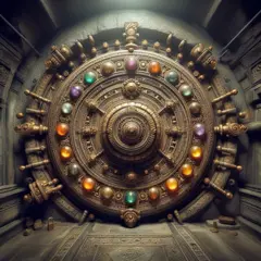 Cinema na Índia: a influência da inteligência artificial nas produções de imagens 4 Modelo de trava complexa criado por IA, como ilustração para o novo filme do diretor indiano Jithin Laal