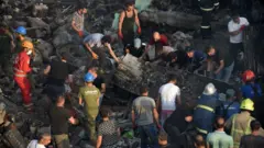 Yerevan İrəvan yanğın partlayış
