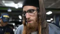 Un miembro de Lev Tahor detenido en Guatemala a principios de este año.