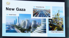 Cómo es el polémico plan para construir una «Nueva Gaza» con rascacielos que presentó EE.UU. en el Foro de Davos