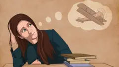 Masa arxasında qadın