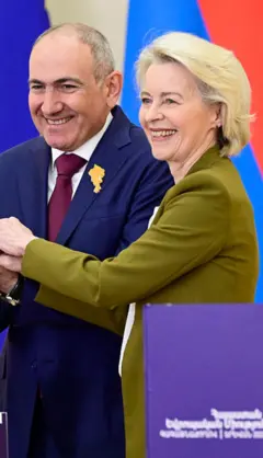 Ursula Von Der Leyen və Nikol Paşinyan