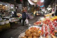 Un mercado de Irán.