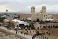 كنيسة معمودية المسيح قرب موقع المغطس في الأردن