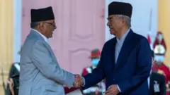 प्रचण्ड र देउवा