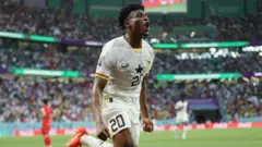 Ghana lead South Korea 3-2