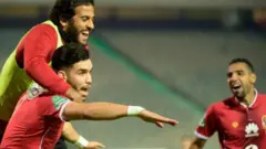 Des joueurs du club égyptiens