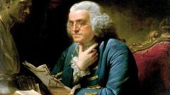 Retrato de Benjamin Franklin