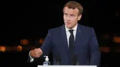 Fransa Cumhurbaşkanı Emmanuel Macron.