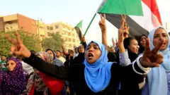 Ku wa gatandatu ushize habaye uurugendo rwo kwibuka iminsi 40 ishize hishwe abigaragambya i Khartoum