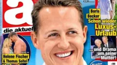 الغلاف الأمامي لمجلة Die Aktuelle الألمانية