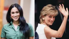 Meghan Markle na Binti mfalme Diana