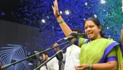 కల్వకుంట్ల కవిత, టీఆర్ఎస్, బీఆర్ఎస్, కేసీఆర్, ఎలక్షన్ కమిషన్