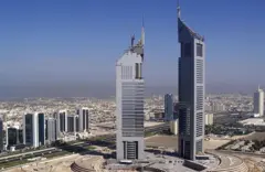 Prédios em construção em Dubai