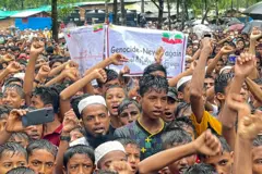 ပြီးခဲ့တဲ့လက ရိုဟင်ဂျာတွေနေရပ်ပြန်ရေး ဆန္ဒပြမှု