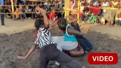 WWE நட்சத்திரங்களை கவர்ந்த சேற்றில் நடக்கும் மல்யுத்தம்