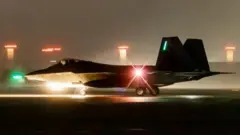 مقاتلة أمريكية من طراز إف-22 رابتور