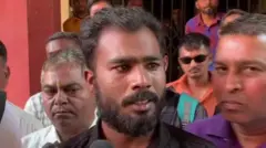 દલિત યુવાન પર હુમલો