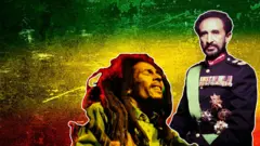 Imagempoker paysafecardHaile Selassie sobre imagempoker paysafecardfundo com Bob Marley