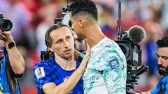 Modric y Ronaldo