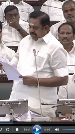 அதிமுக பொதுச்செயலாளர் எடப்பாடி கே பழனிசாமி