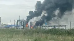 Пожежа на Омському НПЗ