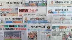 ঢাকা থেকে প্রকাশিত সংবাদপত্র