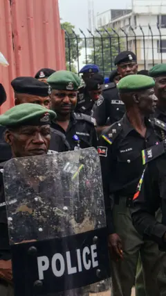 Nigeria Police Force personnel