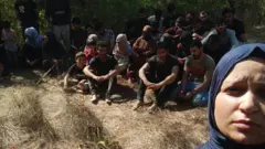 Mahsur kalan Suriyeli göçmenler