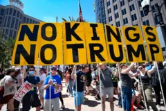 اعتراضات ضد ترامپ در شهرهای مختلف آمریکا