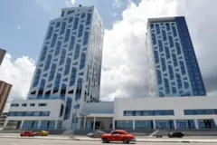 Una vista panorámica del hotel Grand Aston de La Habana