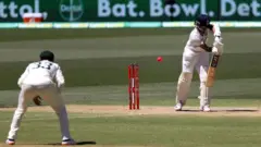 ভারত অস্ট্রেলিয়া টেস্ট ম্যাচের একটি মুহূর্ত