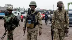 Abarwanyi ba M23 mu mujyi wa Goma