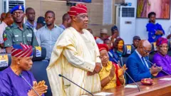 Bayo Lawal swearing in ceremony