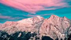 Marmolada glacier